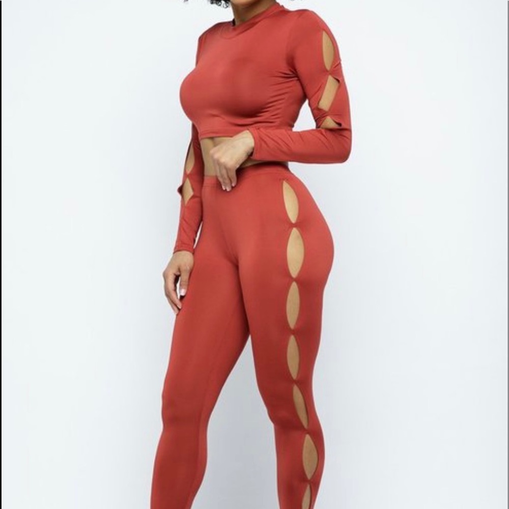 Crop top lounge set